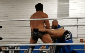 Watch Joey Ryan Do His Signature Crotch Flip Move Using Opponent’s Mouth