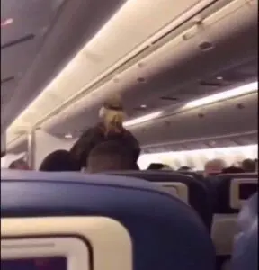Video Footage Of Enzo Amore Getting Kicked Off Airplane