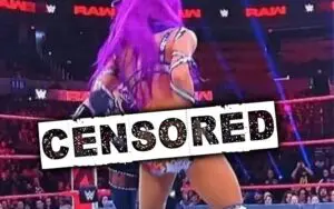 WWE RAW Cut Feed Due To Sasha Banks Wardrobe Malfunction