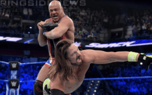 Why Kurt Angle vs AJ Styles Was So Short On WWE SmackDown Live