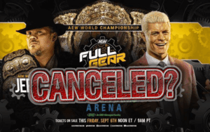 Cody Rhodes Says AEW Full Gear Title Match Could Change