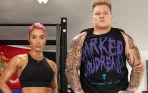 Brock Lesnar Look-Alike Parker Boudreaux Training With Eva Marie