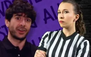 Tony Khan Bringing AEW Referee Aubrey Edwards To Impact Wrestling Rebellion