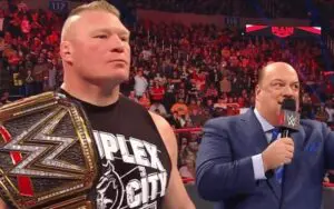 Paul Heyman Reveals Why He Didn't Announce Brock Lesnar Before His Last WWE Match