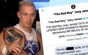 Dylan Bostic Reveals Threatening Message From Joey Janela