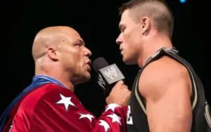 Kurt Angle Says John Cena Is The Greatest WWE Superstar Of All Time Kurt Angle On Punishing John Cena During Match For Trying To Get Extra Babyface Reaction
