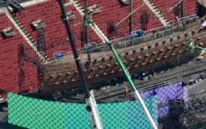 New Drone Footage Shows Shocking Detail About WWE WrestleMania Setup