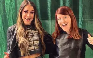 Britt Baker & Meredith From The Office Joke About Having A Bar Fight