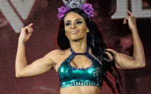 Zelina Vega Filming Footage With The Rock's Daughter For WWE