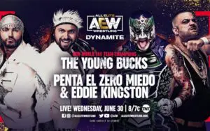 Young Bucks Tag Team Match Booked for Next Week's AEW Dynamite