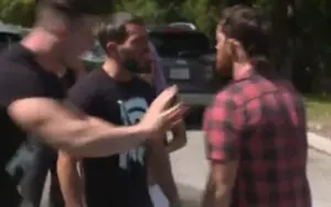 Johnny Gargano & Kyle O'Reilly Having Parking Lot Confrontation Before NXT TakeOver: In Your House