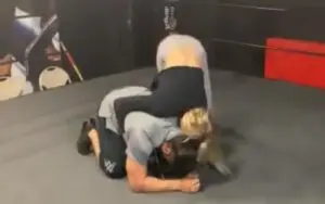 Charlotte Flair Mat Wrestles With Andrade El Idolo In New Video