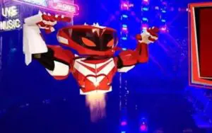 WWE Introduces New Robot Mascot On RAW WWE Introduces New Robot Mascot On RAW