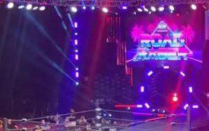 First Look At AEW Road Rager Entrance Set