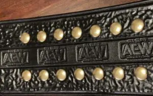 AEW's Belt Manufacturer Teases A Brand New Title