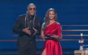 Damian Priest Presented Award To Bad Bunny At Latin Billboard Awards