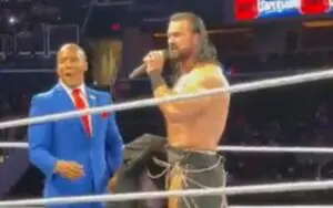 Drew McIntyre Has Embarrassing Wardrobe Malfunction During WWE Live Event