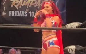 Santana Garrett Makes AEW Debut At Universal Studios Tapings