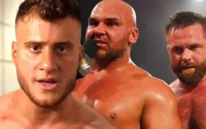 MJF & Dax Harwood Eject Fan From Backstage At AEW Dynamite
