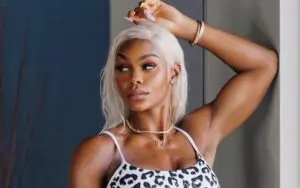 Jade Cargill Drops Smoking Hot Photo In Leopard Print Sports Wear