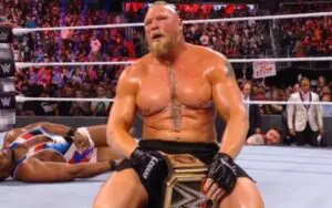 Brock Lesnar Wins WWE Title At WWE Day 1