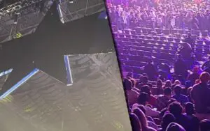 Fans Evacuated When Pyro Melts WWE WrestleMania Sign At Royal Rumble