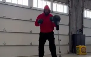 Adam Scherr Shows Off His Boxing Skills In New Video