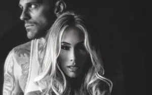 Carmella Drops Smoldering Hot Photo Clad Only In Jeans