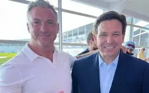 Shane McMahon Meets With Florida Governor Ron DeSantis