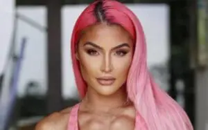 Eva Marie Stuns In Tight Pink Sportswear Drop