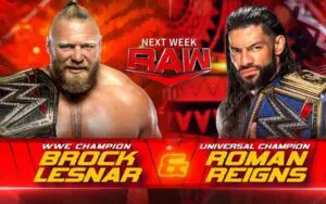 Roman Reigns & Brock Lesnar Showdown Scheduled For Last RAW Before WrestleMania