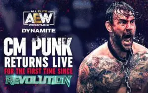 CM Punk's AEW Dynamite Return Announced For This Week