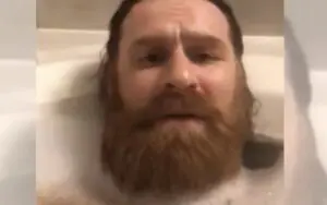 Sami Zayn Answers Fan's FaceTime Call While In Bathtub