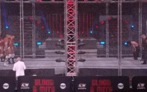 Big Clue AEW Is Planning Another 'Blood & Guts' Match