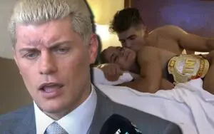 Cody Rhodes Reacts To Sammy Guevara’s Questionable Antics With TNT Title Cody Rhodes Reacts To Sammy Guevara's Questionable Antics With TNT Title