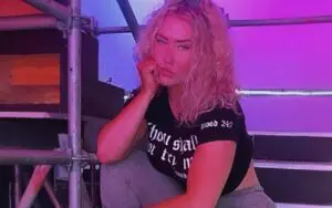 Nikkita Lyons Shows Off Knee Brace While Wishing Happy NXT Tuesday