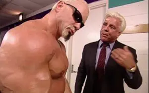 Scott Steiner Threatens To Kill Ric Flair In The Ring