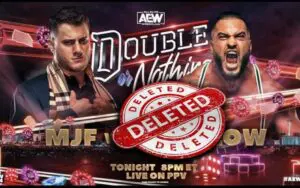 AEW Tweets & Deletes Promotion For MJF vs Wardlow Double Or Nothing Match AEW Tweets & Deletes Promotion For MJF vs Wardlow Double Or Nothing Match