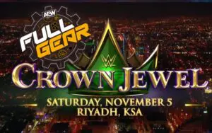 AEW Full Gear & WWE Crown Jewel Could Air On The Same Day AEW Full Gear & WWE Crown Jewel Could Air On The Same Day