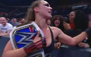 Ronda Rousey Wins SmackDown Women's Title At WWE WrestleMania Backlash