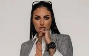 Sonya Deville Rocks An Open Shirt In Jaw-Dropping Photo