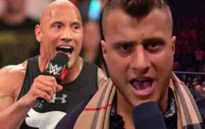 MJF Called The Next Rock On The Microphone MJF Called The Next Rock On The Microphone