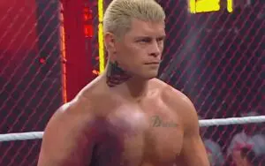 Cody Rhodes Wrestles WWE Hell In A Cell Match Through Gruesome Injury