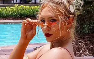 Nikkita Lyons Stuns In Poolside Photo Shoot