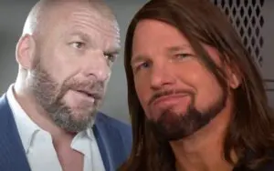 AJ Styles Tried To Get Triple H To Come Out Of Retirement
