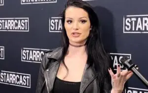 Paige Is Working On Building Up Muscles In Her Neck