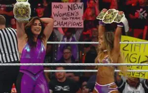 Raquel Rodriquez & Aliyah Win WWE Women's Tag Team Titles On Raw