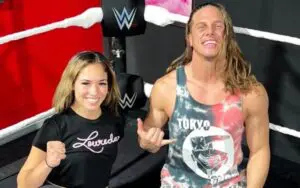 Valerie Loureda Links Up With Matt Riddle At WWE Performance Center