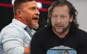 How Ace Steel Bit Kenny Omega During AEW All Out Media Scrum Backstage Brawl