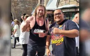Kenny Omega Spotted With Fans At Universal Studios Orlando During AEW Suspension